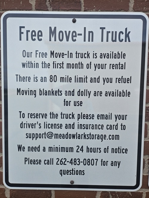 Free Move In Truck
